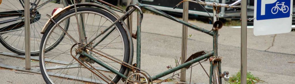 vol et vandalisme de vélo